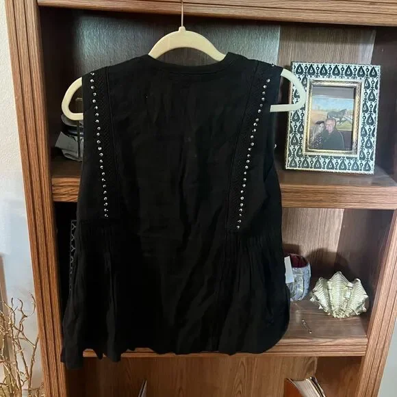 ISABEL MARANT ETOILE ADONIS STUDDED BLOUSE - Picture 5 of 5